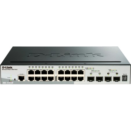 switch gestionado l3 de 20 puertos dgs-1510-20 2xsfp+