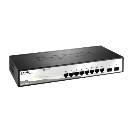 switch gigabit administrable 10 ports dgs-1210-10 l2 2x-sfp