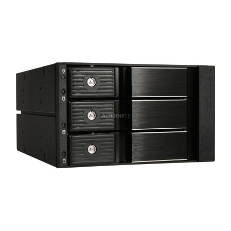 bastidor intercambiable en caliente para 3 discos fs303-12g 3,5"-sas-sata 2x5,25"