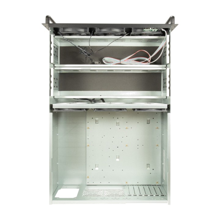 INTER-TECH Rack-Servergehäuse 4F28 4U-E-ATX 1778205