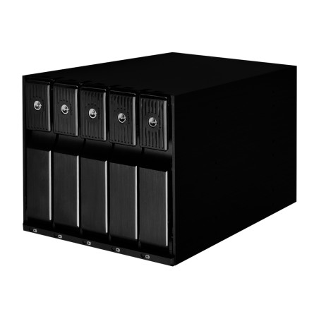 châssis échangeable à chaud pour 5 disques fs305-12g 3,5"-sas-sata 3x5,25"