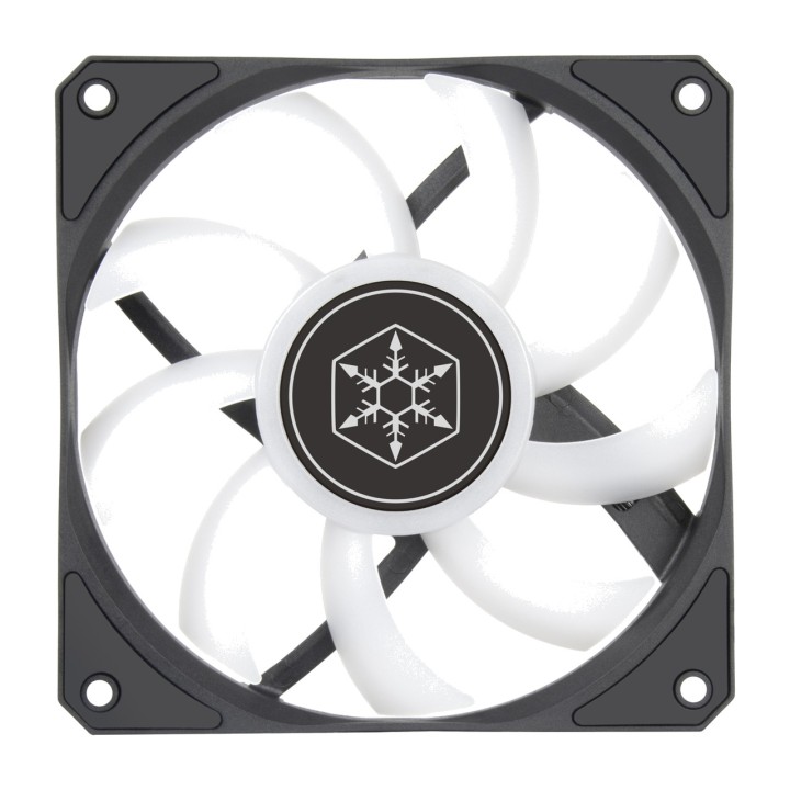 SILVERSTONE Ventilador delgado de caja para PC AIR-SLIMMER SST-AS120B-ARGB 120MM 1826271