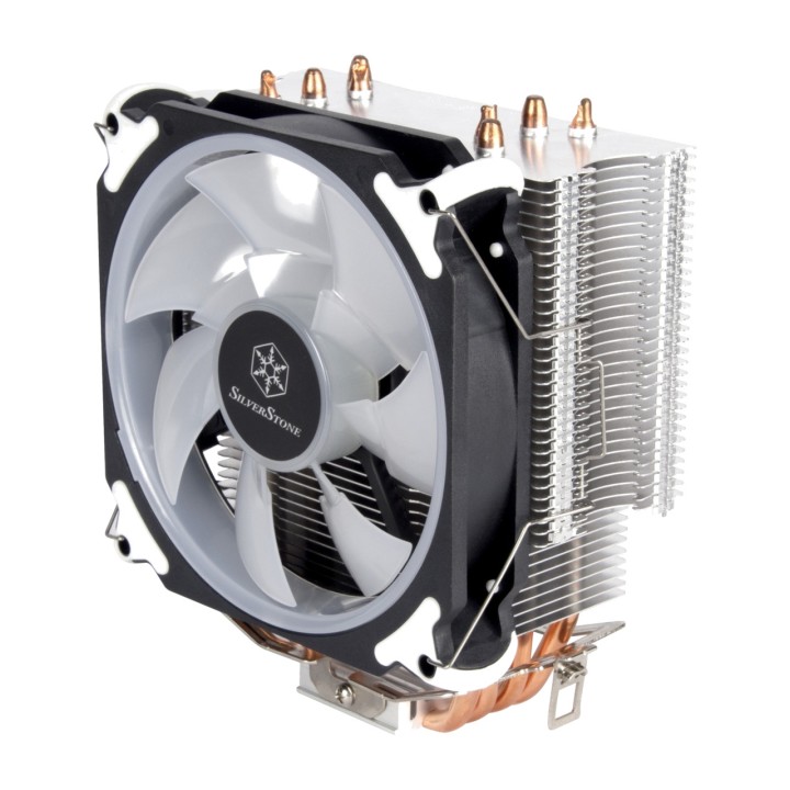 SILVERSTONE Tower CPU cooler with fan SST-AR12-RGB 120MM