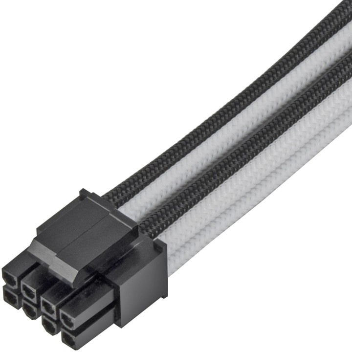 SILVERSTONE Braided CPU power extension cable PP07E-EPS8BW