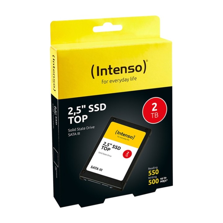 INTENSO Belső SSD 2,5" SATA III TOP 2TB 1851558