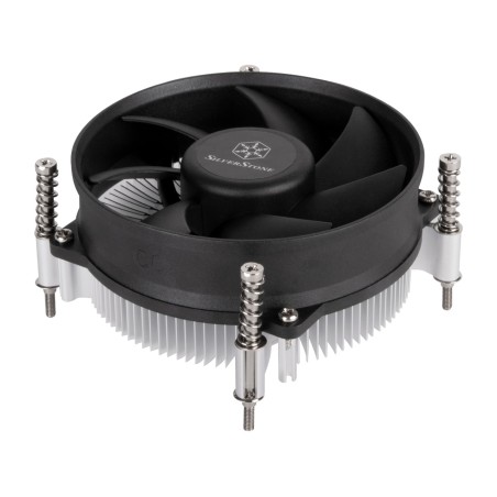 dissipatore cpu a basso profilo con ventola sst-nt09-1700 lga1700 92mm