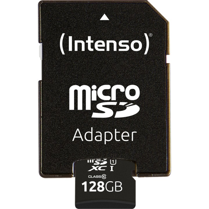INTENSO Tarjeta de memoria microSD PERFORMANCE UHS-I-CLASE 10 U1 128GB 1818248