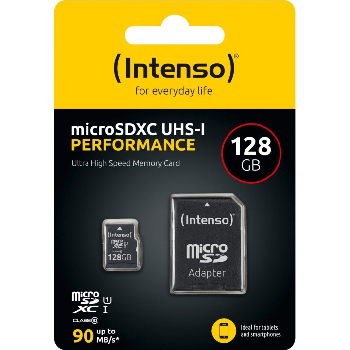 INTENSO Karta pamięci microSD PERFORMANCE UHS-I-CLASE 10 U1