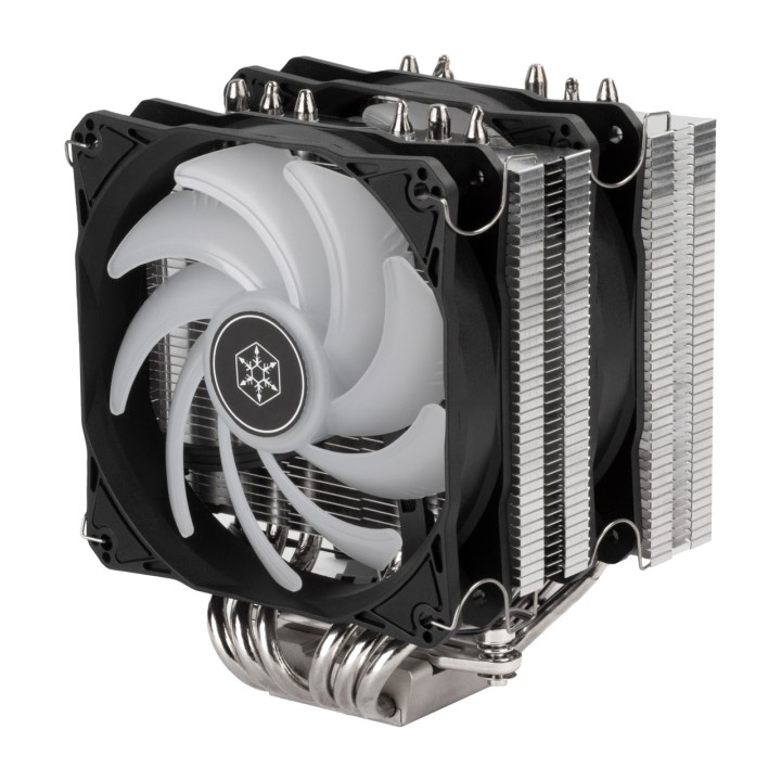 SILVERSTONE Dissipatore per CPU a doppia torre con ventola