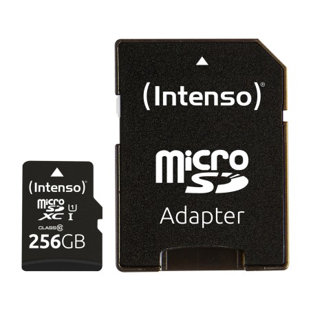 microsdxc memory card uhs-i performance-clase 10 u1 256gb