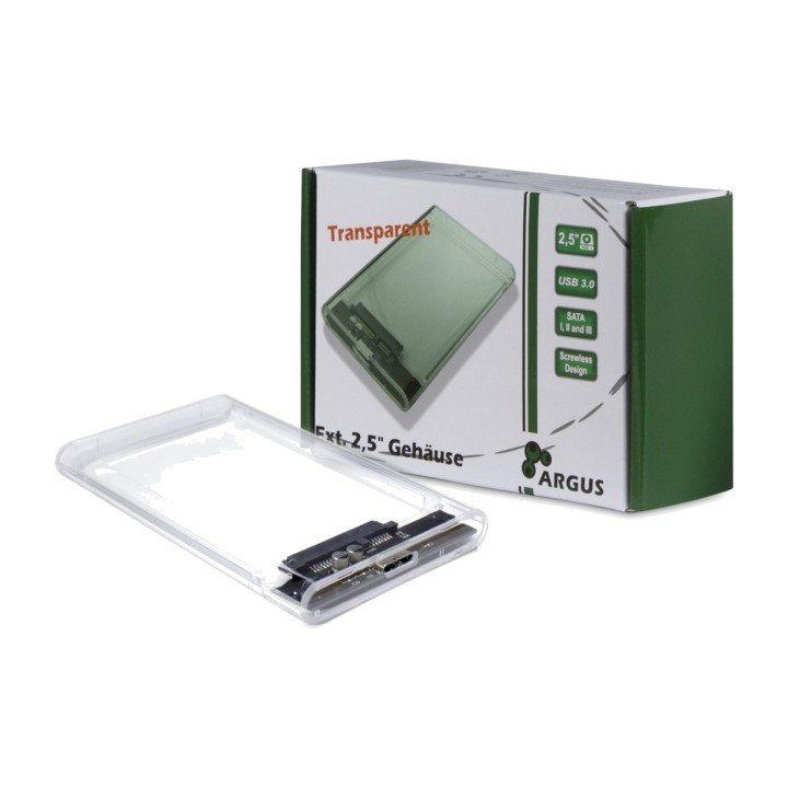 INTER-TECH Caja externa para disco duro GD-25000 2,5"-SATA-USB 3.2 GEN 1 1817051