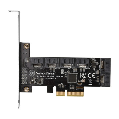 scheda controller sata pcie a 6 porte asm1166 6gbps