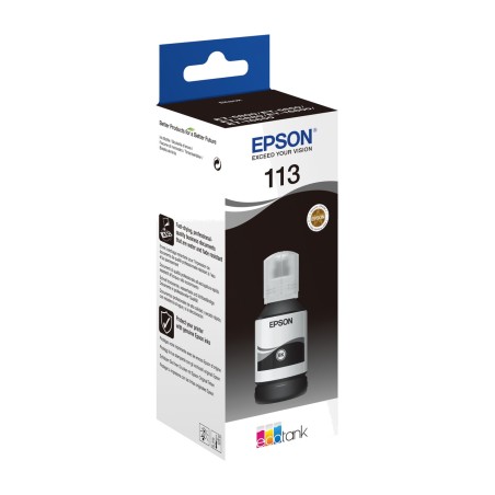 botella de tinta pigmentada 113-ecotank 127ml c13t06b140