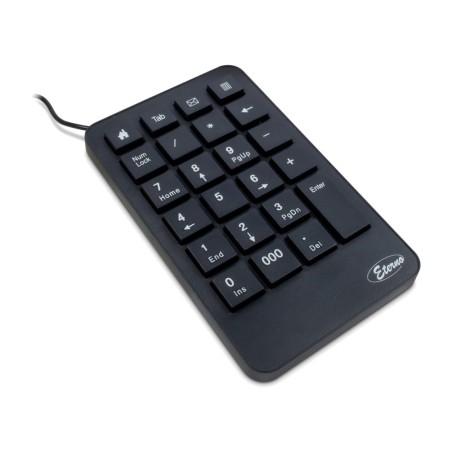 teclado numérico usb con cable kb-120