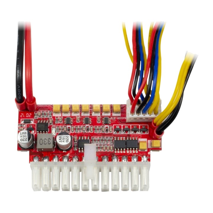 INTER-TECH Alimentation DC-DC pour mini ITX 200W 20+4-PIN