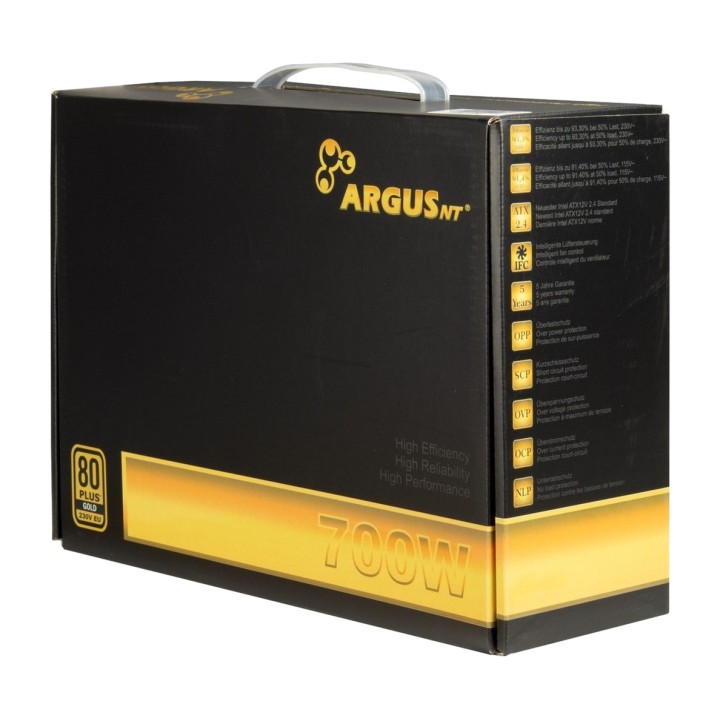INTER-TECH PC power supply ARGUSNT-GPS-700 700W-ATX 80 PLUS