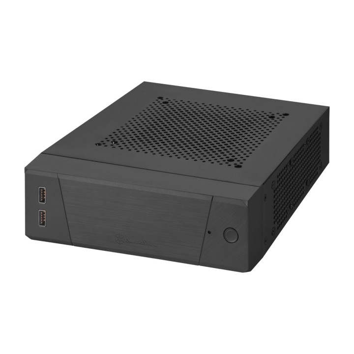 SILVERSTONE Boîtier PC compact de bureau MILO ML10 HTPC