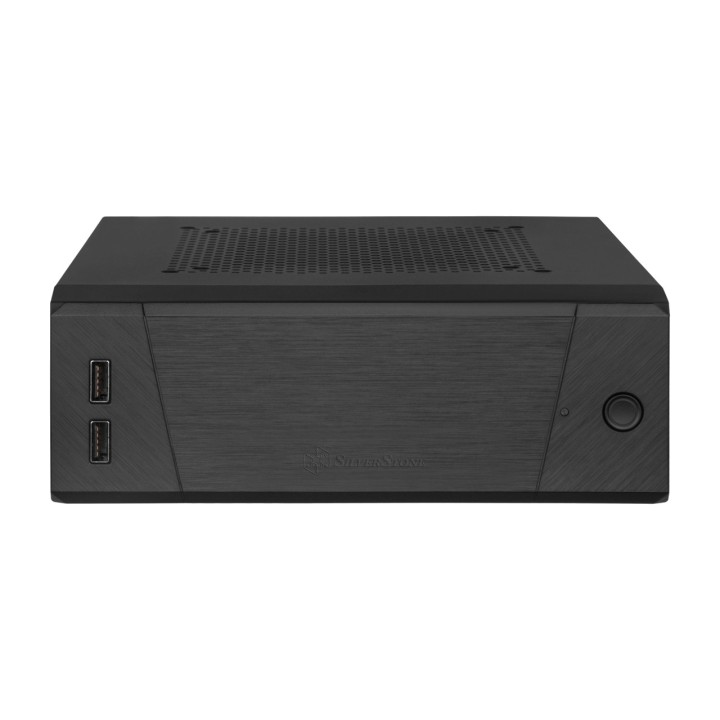SILVERSTONE Kompaktes Desktop-PC-Gehäuse MILO ML10 HTPC