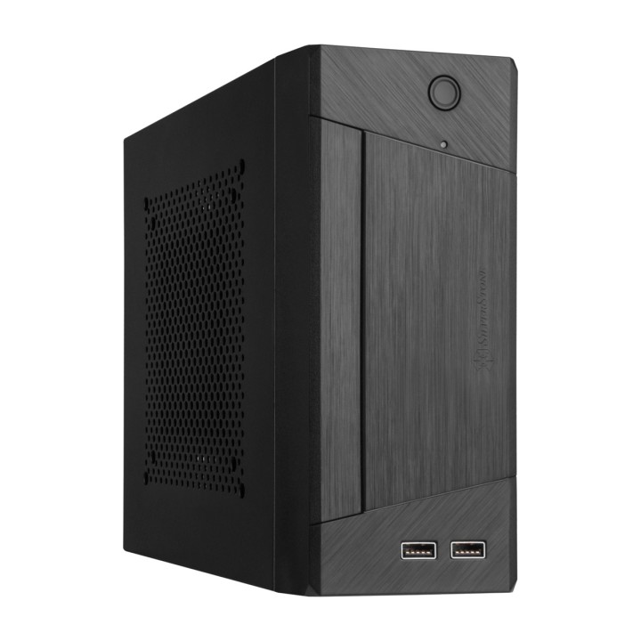 SILVERSTONE Compact desktop PC case MILO ML10 HTPC MINI-ITX