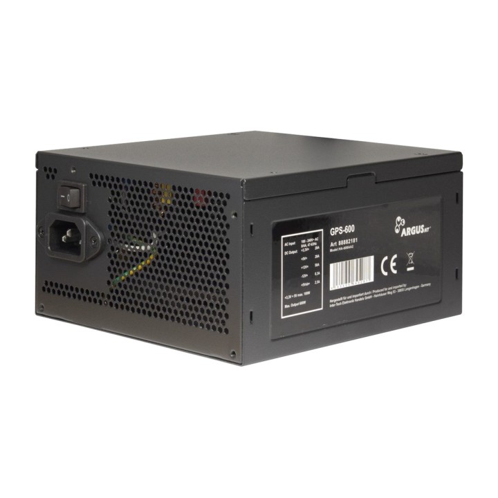 INTER-TECH PC-Netzteil ARGUS GPS-600 600W-ATX 80 PLUS GOLD