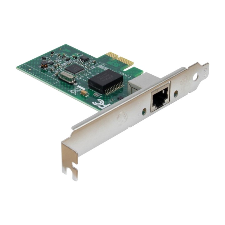 INTER-TECH Carte réseau PCIe Gigabit ST-729 RJ45 I210