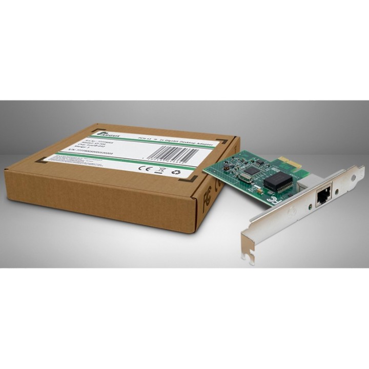 INTER-TECH Carte réseau PCIe Gigabit ST-729 RJ45 I210