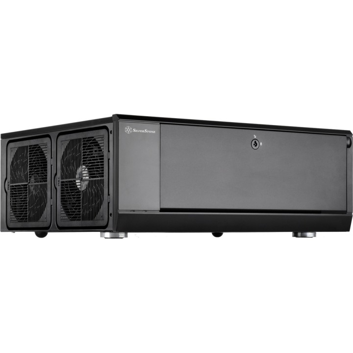 SILVERSTONE Boîtier de PC bureau GRANDIA-GD10 HTPC-ATX