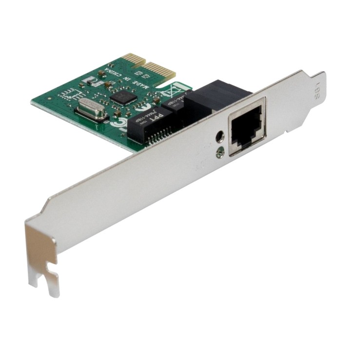 INTER-TECH PCIe Gigabit network card ST-705 RJ45 RTL8111C