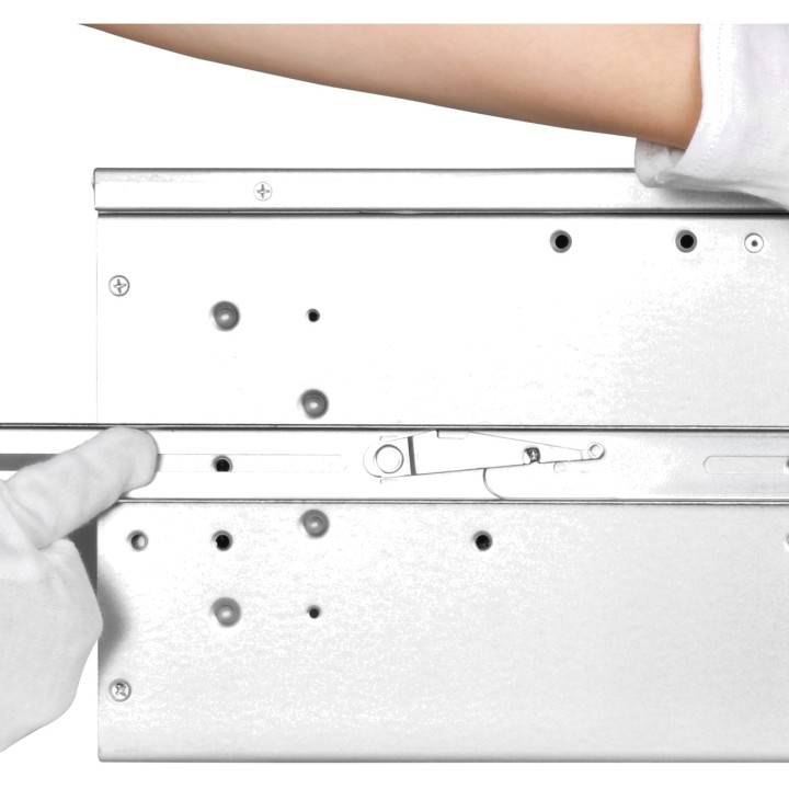 SILVERSTONE Kit di guide per case server rack 45KG 1691706