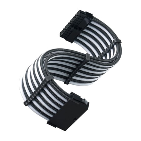 cable alargador mallado de alimentación para placa base -atx 24p 0,3m