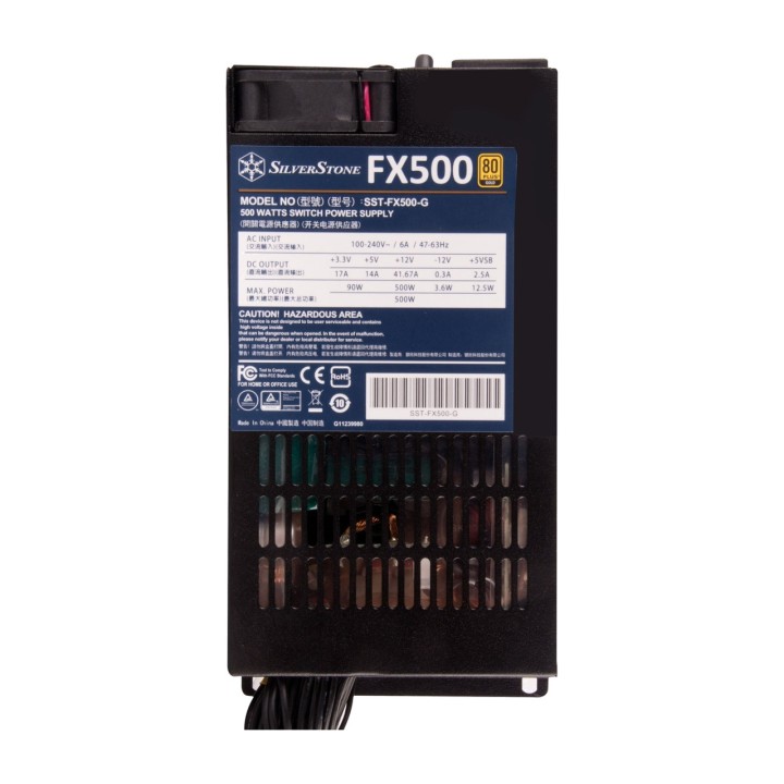 SILVERSTONE Alimentation PC compacte FX500-G FLEX-ATX 500W