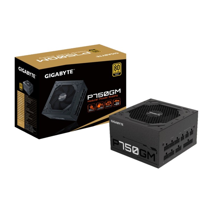 GIGABYTE Alimentation PC modulaire P750GM 750W 80 PLUS GOLD