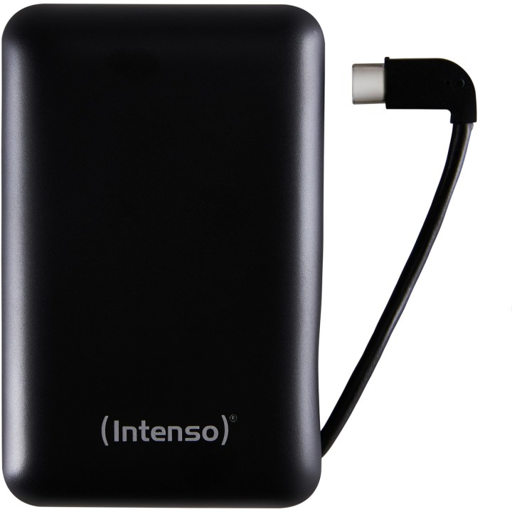 INTENSO Batería externa powerbank con cable USB-C integrado