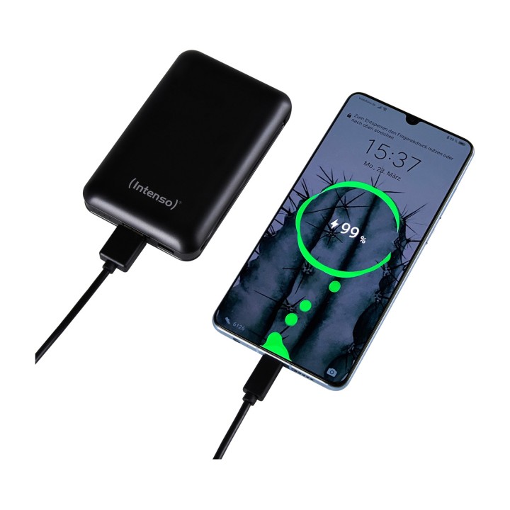 INTENSO Powerbank mit integriertem USB-C-Kabel XC10000