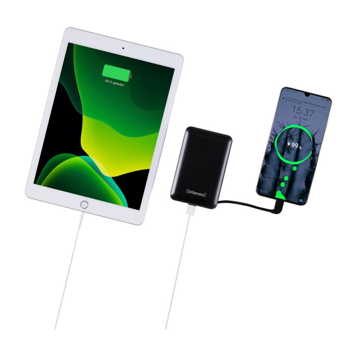 INTENSO Powerbank mit integriertem USB-C-Kabel XC10000