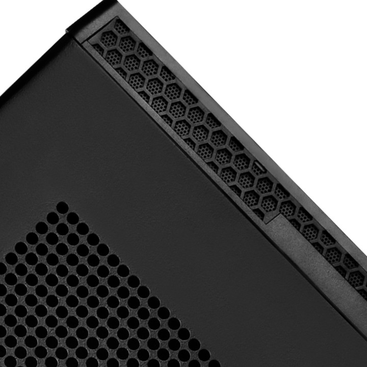SILVERSTONE Cube-PC-Gehäuse mit Mesh-Front SUGO SG13