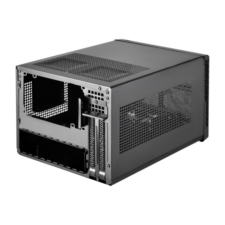 SILVERSTONE Boîtier PC cube avec façade en mesh SUGO SG13
