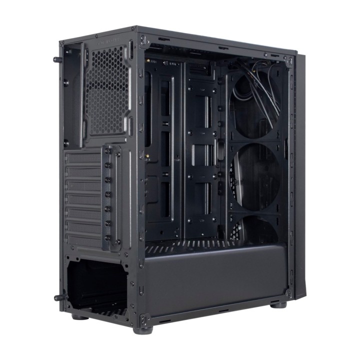 INTER-TECH Case PC mid tower ATX con finestra T-11-TELEVEN
