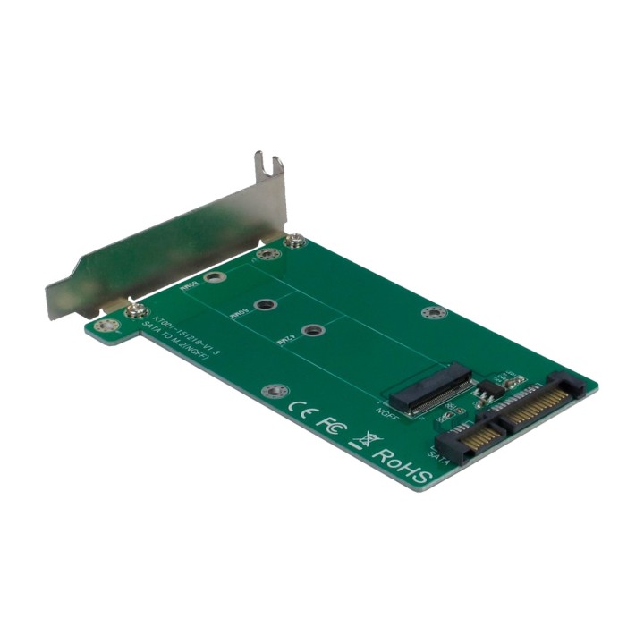 INTER-TECH Adaptador interno de SSD M.2 a SATA KT001B 3,5"