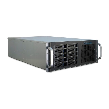 rack-servergehäuse ipc 4u-4410 19"-e-atx 10x hot-swap