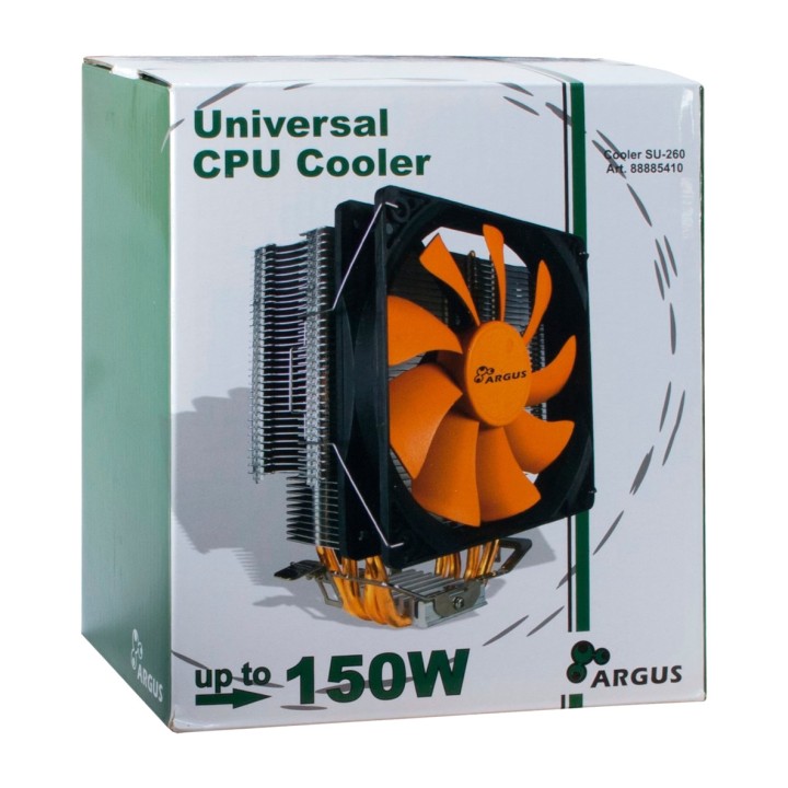 INTER-TECH Refroidisseur de CPU avec ventilateur ARGUS