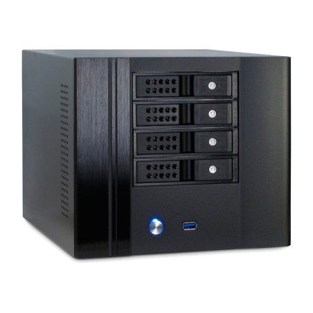 mini-itx-minitower-pc-gehäuse sc-4004 4-bahias hot swap