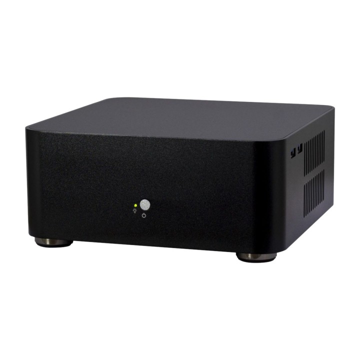 INTER-TECH Caja HTPC de sobremesa con fuente alimentación