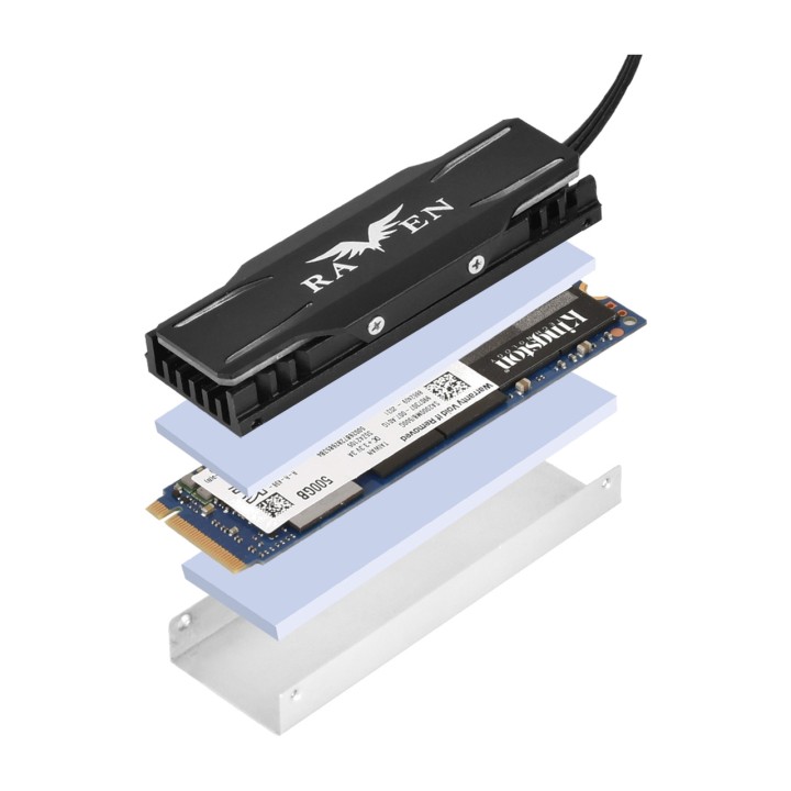 SILVERSTONE Heat sink for SSD M.2 SST-TP03-ARGB 1715827
