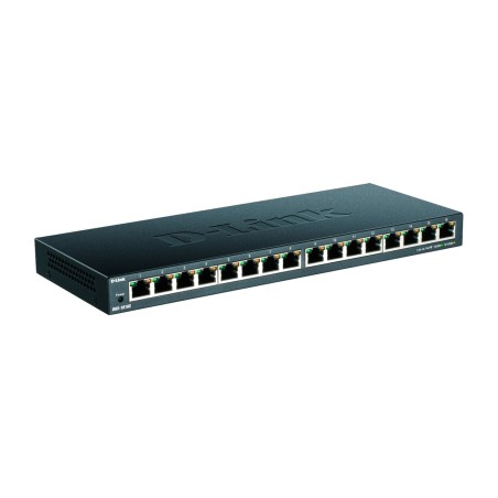 switch no gestionado de 16 puertos gigabit dgs-1016s