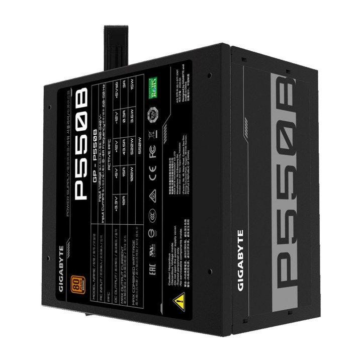 GIGABYTE PC-Netzteil P550B 550W 80 PLUS BRONZE 1664528