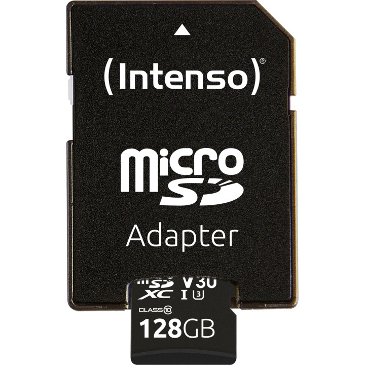 INTENSO Carte mémoire microSDXC UHS-I PROFESSIONAL-CLASE 10