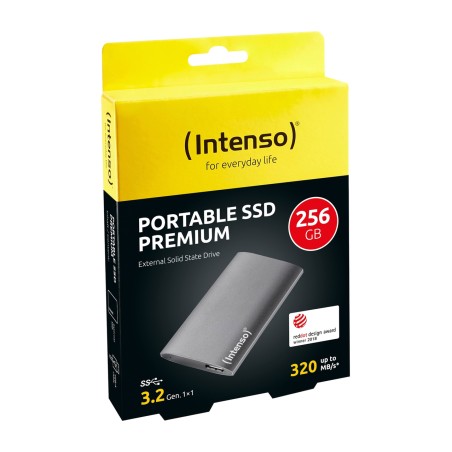 ssd externo portátil usb 3.2 premium-256gb