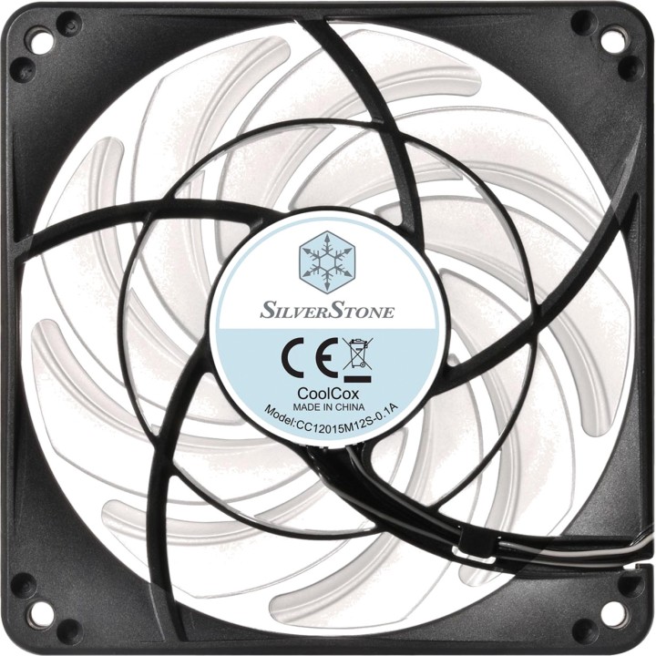 SILVERSTONE Ventola slim per case PC SST-FW124-ARGB 120MM