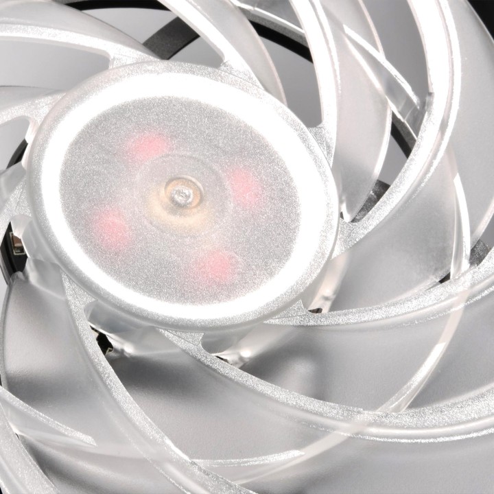 SILVERSTONE Ventilateur fin pour boîtier PC SST-FW124-ARGB